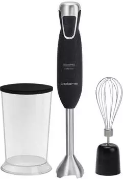 Блендер погружной Polaris PHB 1379 Silent черный/серебристый