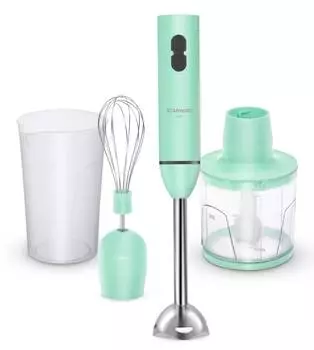 Блендер погружной Starwind SBP1113c белый/зеленый