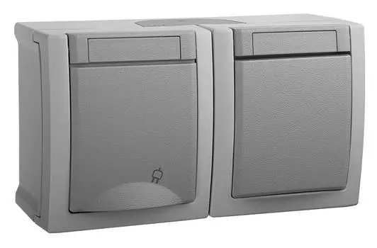 Блок Panasonic Pacific WPTC48012GR-RU серый