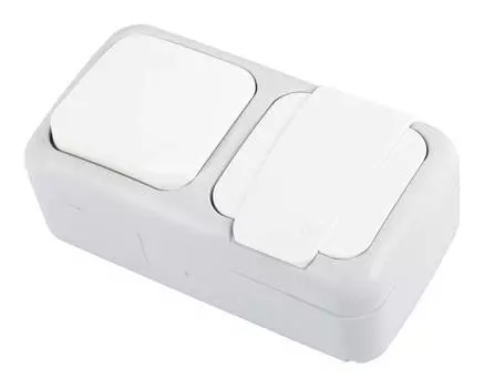 Блок Panasonic Palmiye белый глянцевый (90555481-ru)