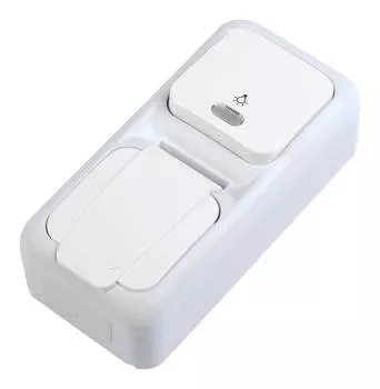 Блок Panasonic Palmiye белый глянцевый (90555493-ru)