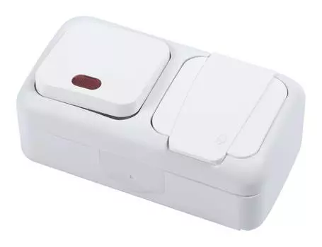 Блок Panasonic Palmiye белый глянцевый (90555992-ru)