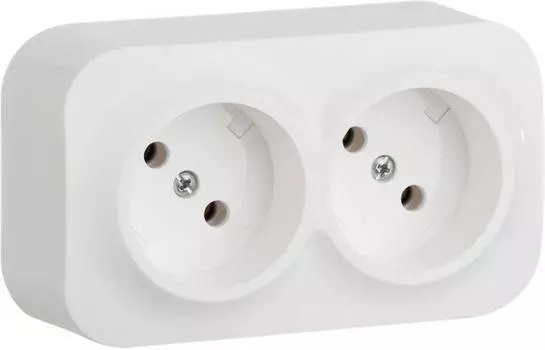 Блок силовая Legrand Quteo слоновая кость (782261)