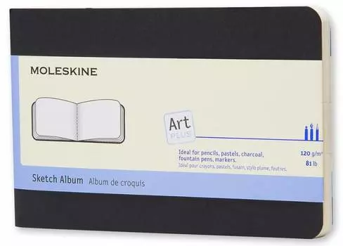 Блокнот Moleskine Art Cahier SKETCH ALBUM Pocket (artska2)
