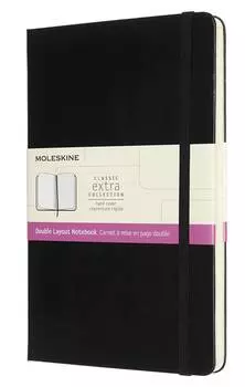 Блокнот Moleskine Classic Double Large (nb313hbk)