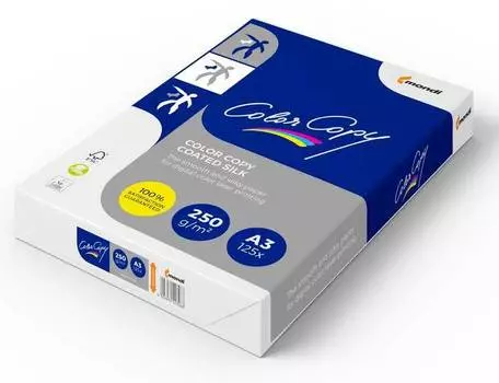 Бумага Color Copy Silk A3 250 250г/м2 125л., белый (плохая упаковка)
