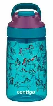 Бутылка Contigo Gizmo Sip 0.42л синий пластик (2136791)