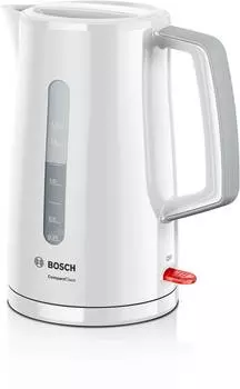 Чайник электрический Bosch TWK3A011 белый, пластик
