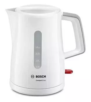 Чайник электрический Bosch TWK3A051 белый, пластик