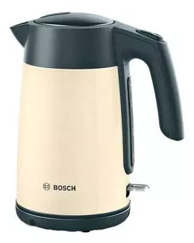 Чайник электрический Bosch TWK7L467 бежевый, нержавеющая сталь