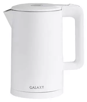 Чайник электрический Galaxy GL 0323 белый, пластик (ГЛ0323БЕЛ)