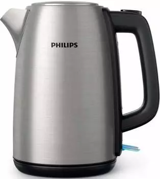 Чайник электрический Philips HD9351/91 нержавеющая сталь/черный, нержавеющая сталь