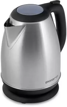 Чайник электрический Polaris PWK 1751CA нержавеющая сталь/черный, нержавеющая сталь/пластик