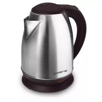 Чайник электрический Polaris PWK 1772CA бордовый, нержавеющая сталь/пластик