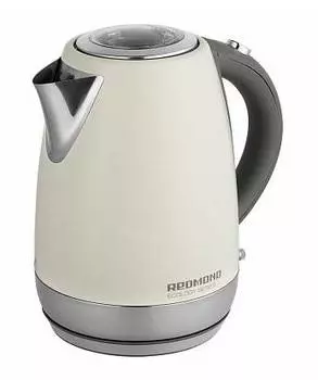 Чайник электрический Redmond RK-M179 бежевый, нержавеющая сталь