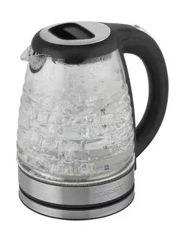 Чайник электрический Scarlett SC-EK27G73 черный, стекло (EK27G73)