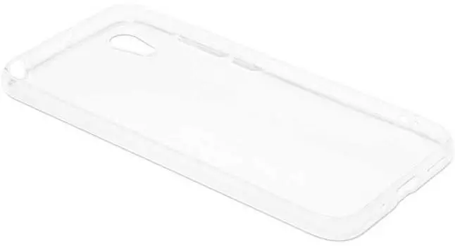 Чехол DF hwCase-80, для Huawei Honor 8S, прозрачный (DF HWCASE-80) (плохая упаковка)