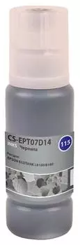 Чернила Cactus CS-EPT07D14 115PBK черный фото 70мл для Epson ECOTANK L8160/8180