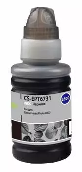 Чернила Cactus CS-EPT6731 T6731 черный фл. 100мл для Epson L800/L810/L850/L1800