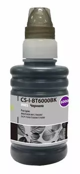 Чернила Cactus CS-I-BT6000BK черный фл. 100мл для Brother DCP-T300/T500W/T700W/MFC-T800W