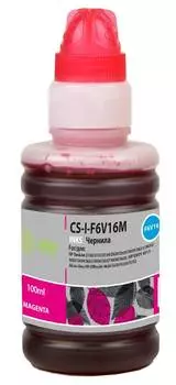 Чернила Cactus CS-I-F6V16M пурпурный фл. 100мл для HP DeskJet 1110/1111/1112/2130/2131/2132