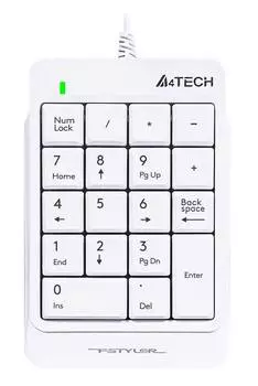 Числовой блок A4Tech Fstyler FK13P, белый (fk13p white)