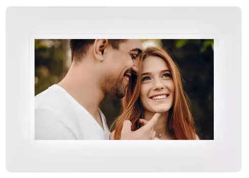 Цифровая фоторамка 7" Digma PF-743 IPS белый (PF743W)