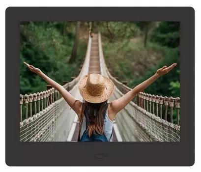 Цифровая фоторамка 8" Digma PF-885 IPS черный (PF885B)