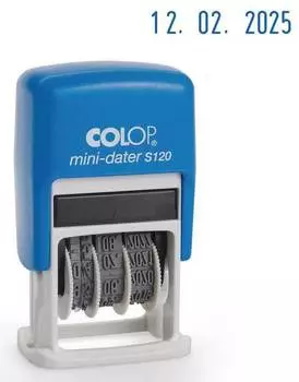 Датер Colop S 120/BL BANK пластик