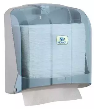 Диспенсер Nowa прозрачный/белый (k4t)