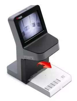 Детектор банкнот Cassida UnoPlus Laser серый