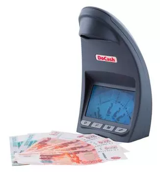 Детектор банкнот DoCash Lite D серый