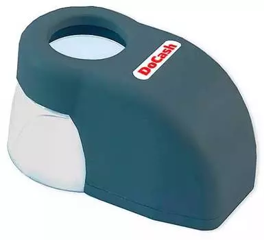 Детектор банкнот DoCash LS АКБ серый