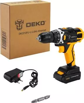 Дрель-шуруповерт Deko DKCD12FU-Li Advanced (063-4131)