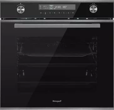 Духовой шкаф Weissgauff EOM 751 PDBSX черный (429109)