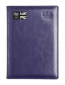 Ежедневник Letts Global De-Luxe, недатированный, синий (22-081404)