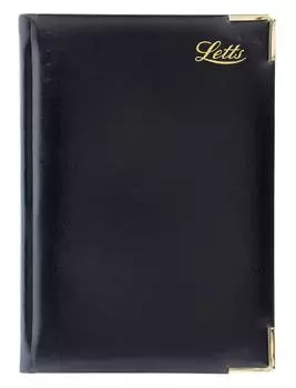 Ежедневник Letts LEXICON, недатированный, черный (22-081411)