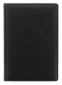 Ежедневник Letts Milano, недатированный, черный (22-082016)