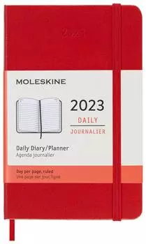 Ежедневник Moleskine Classic , красный (dhf212dc2)