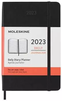 Ежедневник Moleskine Classic Soft, черный (dsb12dc2)