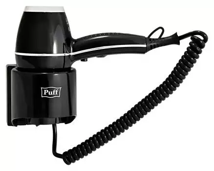 Фен Puff 1601Bl черный (1405.012)