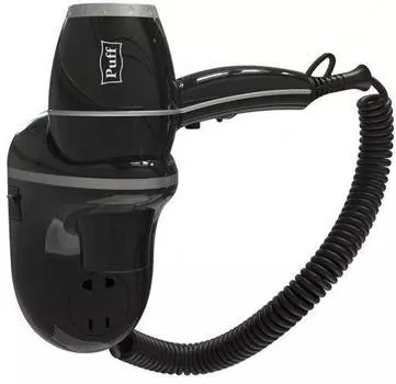 Фен Puff 1800ВlB черный (1405.018)