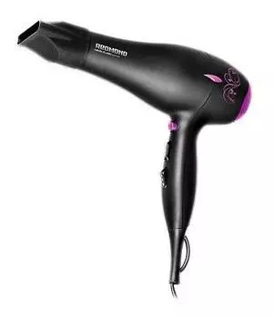 Фен Redmond RF-519 черный/фиолетовый