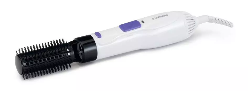 Фен-щетка Starwind SHP8502 белый/фиолетовый