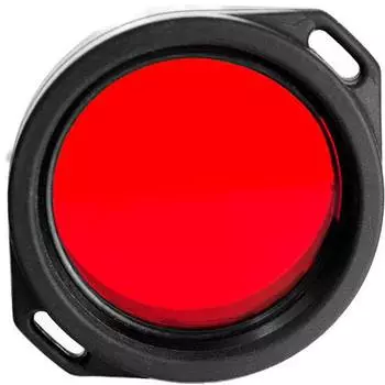 Фильтр для фонарей Armytek A005FPV красный/черный d39мм