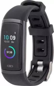 Фитнес-трекер Rekam Bizzaro F360 OLED черный/черный (плохая упаковка)