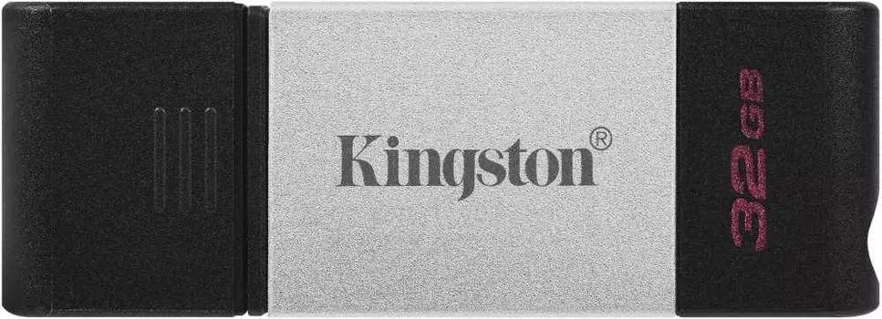 Флешка Kingston DataTraveler 80 DT80/32GB 32ГБ USB3.0 черный