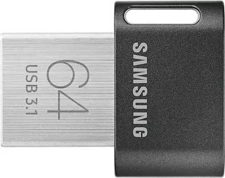 Флешка Samsung Fit Plus MUF-64AB/APC 64ГБ USB3.1 черный