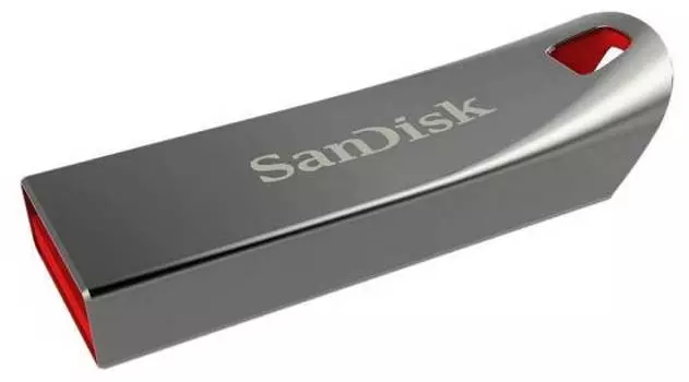 Флешка Sandisk Cruzer Force 64ГБ USB2.0 серебристый (SDCZ71-064G-B35)