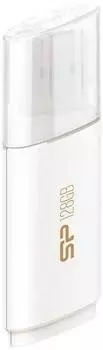 Флешка Silicon Power Blaze B06 128ГБ USB3.0 белый (SP128GBUF3B06V1W)